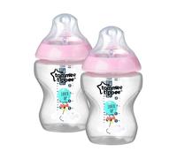 Lot De Biberons Déco Fille Closer To Nature 260ml X2 - Tommee Tippee