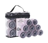 Lot de bigoudis 4 tailles pour un look éclatant, long, moyen, court et épais, volumes fins, frange auto-agrippante