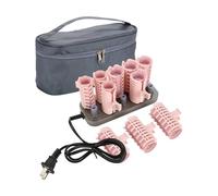 Lot de bigoudis pour cheveux - Outils volumisants à chauffage rapide mini, fer à friser pour les cheveux - Pour cuir chevelu épais fin fin style frange longue moyenne courte M