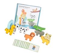 Lot de blocs de construction en bois avec cartes flash pour enfants de 1, 2, 3 ans, éducation, maternelle, bois éducatif