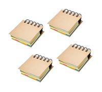 Lot de blocs-notes en papier multi-usages - Motif dessin animé - Pour l'école, le bureau, le journal intime, l'écriture multifonction pour étudiants