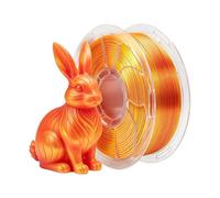 Lot de bobines de filament multicolore pour impression 3D, 14 x 4 cm, matériau double couleur avec système d'alimentation lisse, style de conception d'extrusion de précision, accessoire de fabrication