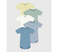 Lot de bodies manches courtes en coton uni bébé Petit Bateau - multicouleur - Taille 18 mois 18M multicouleur