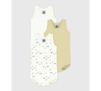 Lot de bodies sans manches en coton imprimé tortues bébé Petit Bateau - multicouleur - Taille 6 mois 6M multicouleur