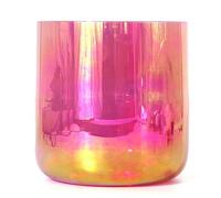 Lot de bols chantants en cristal d'alchimiste, 17,2 cm, 440 Hz, avec batteur en acrylique et joint torique, pour la guérison par le son, la thérapie, la méditation, l'amélioration de l'énergie (rouge