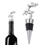 Lot de bouchons de bouteille de vin de Noël - Bouchon de bouteille de vin de vacances | Bouchons de bouteille de vin réutilisables, bouchons de vin créatifs pour fêtes de fin d'année, décoration de