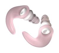 Lot de bouchons d'oreille en silicone anti-bruit - Plug réducteur, écouteurs réutilisables, protection auditive étanche - Design ovale - Idéal pour les concerts, les études de sommeil et les études