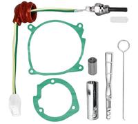 Lot de bougies de préchauffage en céramique - 12 V 2 kW 5 kW 8 kW - Pour chauffage auxiliaire diesel - Joint et clé de préchauffage pour voiture, camion, bateau, air diesel