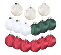 Lot de boules de décoration de Noël, décorations à suspendre pour jardin, maison, couronne, table, sac de fête, décoration extérieure pour fille, petites idées de boules de Noël (B)