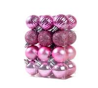 Lot de boules de Noël à suspendre en forme de citrouille, boules d'arbre de Noël incassables, décorations de Noël à suspendre pour les fêtes de famille