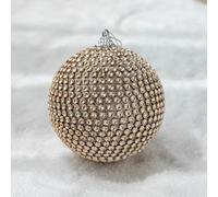Lot de boules de Noël en mousse pour champagne, conçues pour une utilisation saisonnière sur les arbres et les espaces de décoration de vacances (H)