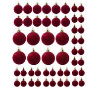 Lot de boules de Noël incassables avec flocage, élégantes | Ensemble décoratif avec structure, décoration de sapin festive avec style, compagnon fiable pour sapin de Noël et porte