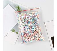 Lot de boules en mousse de 20 à 25 g pour remplissage de petites perles - Décoration de fête