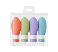 Lot de bouteilles de voyage pour shampooing, lotion douce, boîte à crème de voyage, rechargeables, économes de l'espace, flacons de maquillage pour femme, pour gel douche, nettoyant pour le visage, a,