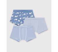 Lot de boxers ceinture colletée enfant en coton imprimé baleines Petit Bateau - multicouleur - Taille 5 ans 5A multicouleur