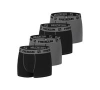 Lot De Boxers En Coton Pour Homme Freegun : X4 Noir-Gris / Xl