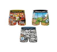 Lot de boxers en microfibre Freegun pour garçons : Lot de 4 boxers One Piece / 6-8 ans
