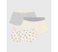 Lot de boxers enfant en coton ceinture recouverte imprimé léopard Petit Bateau - multicouleur - Taille 2 ans 2A multicouleur
