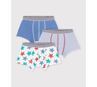 Lot de boxers enfant en coton imprimé étoiles Petit Bateau - multicouleur - Taille 8 ans 8A multicouleur