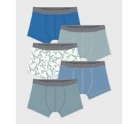 Lot de boxers enfant en coton imprimé Tour Eiffel Petit Bateau - multicouleur - Taille 2 ans 2A multicouleur