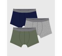 Lot de boxers enfant en coton uni Petit Bateau - multicouleur - Taille 4 ans 4A multicouleur