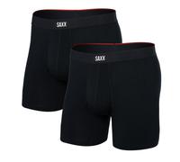 Lot de boxers pour homme Saxx Vibe Xtra Boxer Brief Fly 2Pk Noir M