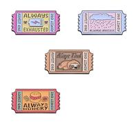 Lot de broches de voyage avec motifs de monuments de Londres, Paris, Rome et Égypte, collection de pin's en alliage, épingles créatives pour chemisier pour homme et femme, bijoux souvenir touristique
