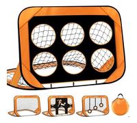 Lot de buts de football, 4 modes Pop Up, filet de football pliable et portable avec sac de transport, 120x80x80 cm