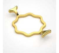 Lot de cachets de cire en métal à faire soi-même avec 7 formes telles que cœur, étoile, cercle et fleur, conçu pour des têtes de cuivre de 3 cm pour produire des sceaux de cire décoratifs sur papier