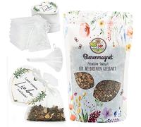 Lot de cadeaux pour invités de mariage - Graines de fleurs - Cadeau de mariage spécial pour invités - Laissez notre amour grandir - Ensemble complet (lot de 100)
