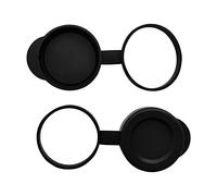 Lot de Capuchons d'objectif pour Jumelles et monoculaires - Diamètre intérieur : 45,3-46,5 mm - Noir