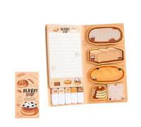 Lot de carnets de notes et de notes adhésives multi-usages - Papier mémo autocollant pour rappels, étiquettes et messages - Autocollants créatifs pour vinyles