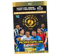 Lot de cartes à collectionner Panini FIFA Club World Cup 2025, Coupe du Monde, Coupe du Monde, choix + carte d'anniversaire exclusive (1 débutant)