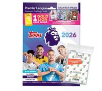 Lot de cartes à collectionner Premier League 2025/26 + pochettes exclusives Collect-it (1 débutant)