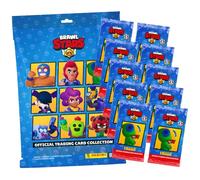 Lot de cartes Brawl Stars série 1 - Cartes à collectionner - 1 démarreur + 10 boosters + carte d'anniversaire exclusive