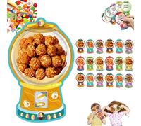 Lot de cartes de bonbons de Saint-Valentin avec dômes en plastique, cartes d'échange pour la Saint-Valentin, cadeaux d'échange pour garçons et filles, école, fête