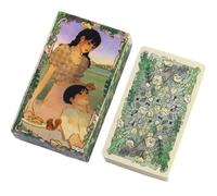 Lot de cartes de tarot - Cartes de tarot avec des significations sur elles | Cartes de tarot de prédiction d'histoire d'amour | Carte de tarot Oracle pour les débutants et les amateurs de tarot à la