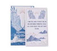 Lot de cartes de tarot - Papier, 10,5 x 6,3 cm, guide symbolique | Cartes d'oracle de croissance spirituelle pour la méditation et l'exploration personnelle, carte de divination pour la méditation, la