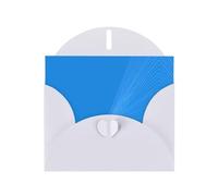 Lot de cartes de vœux blanches avec intérieur vierge - Lignes rayonnantes imprimées en papier nacré pour anniversaire, mariage et anniversaire de mariage