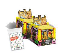 Lot de cartes Lego Ninjago série 8 Trading Cards Next Level - 2 écrans (100 boosters) + 2 cartes Star Wars limitées + pochettes exclusives Collect-it