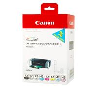 Lot De Cartouches Canon CLI-42 Original Encre De Recharge Pour PIXMA PRO 100S