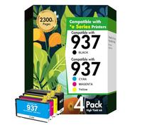 Cool Toner 936XL 936 9125e Lot de cartouches d'encre de rechange pour imprimantes HP 936e 936 pour imprimantes HP OfficeJet Pro 9125e 9120e 9730e 9130 9135e 9122e 9128e 9110b 9120b 9130b 9130e