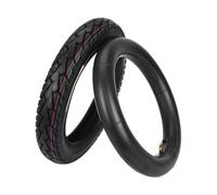 Lot de chambres à air en caoutchouc pour vélo électrique de 35,6 cm | Design pneumatique absorbant les chocs, roulement lisse sur les bosses, taille 14 x 2,5, matériau en caoutchouc