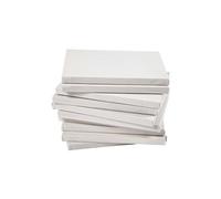Lot de châssis entoilés Blancs 18x24 cm - Profondeur 1,6 cm - 40 pcs