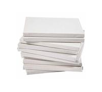 Lot de châssis entoilés Blancs A4 - Profondeur 1,6 cm - 40 pcs