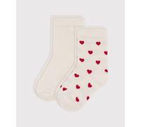Lot de chaussettes bébé en coton imprimé caur Petit Bateau - multicouleur - Taille naissance/3 mois (pointure 15/18) P15/18 multicouleur