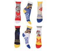 Lot de Chaussettes en Coton Garçon La Pat' Patrouille (23-26, Paw Patrol HW0664)