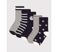 Lot de chaussettes enfant en coton imprimées Petit Bateau - multicouleur - Taille 5/6 ans (pointure 27/30) P27/30 multicouleur