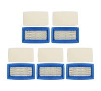 Lot de cinq filtres à air avec préfiltres pour souffleurs de feuilles Echo PB8010 PB9010 conçus pour une protection durable du moteur et un remplacement facile