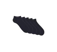 Lot De Cinq Paires De Chaussettes Basses En Coton Mélangé Avec Logo